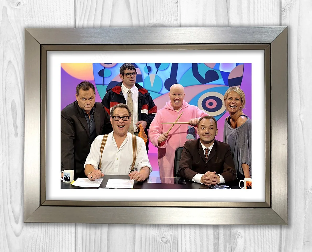 Shooting Stars Reeves & Mortimer 2 A4 TV comedy mounted poster choice of frame, image 3