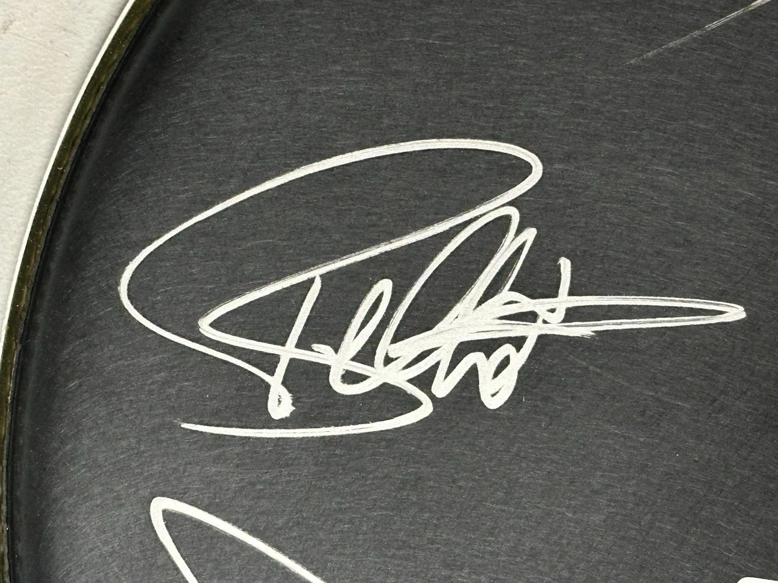 Anthrax Signed Drumhead Scott Ian Belladonna Caggiano Bello Benante JSA COA LOA, изображение 4