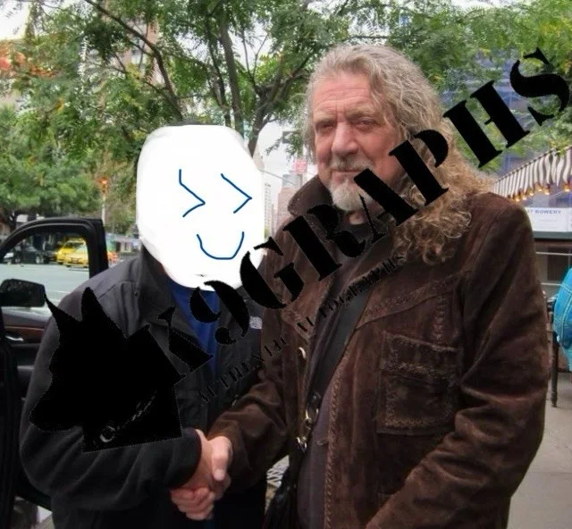 Robert Plant Led Zeppelin In Through The Out Door SIGNED Autograph LP Record K9, изображение 2