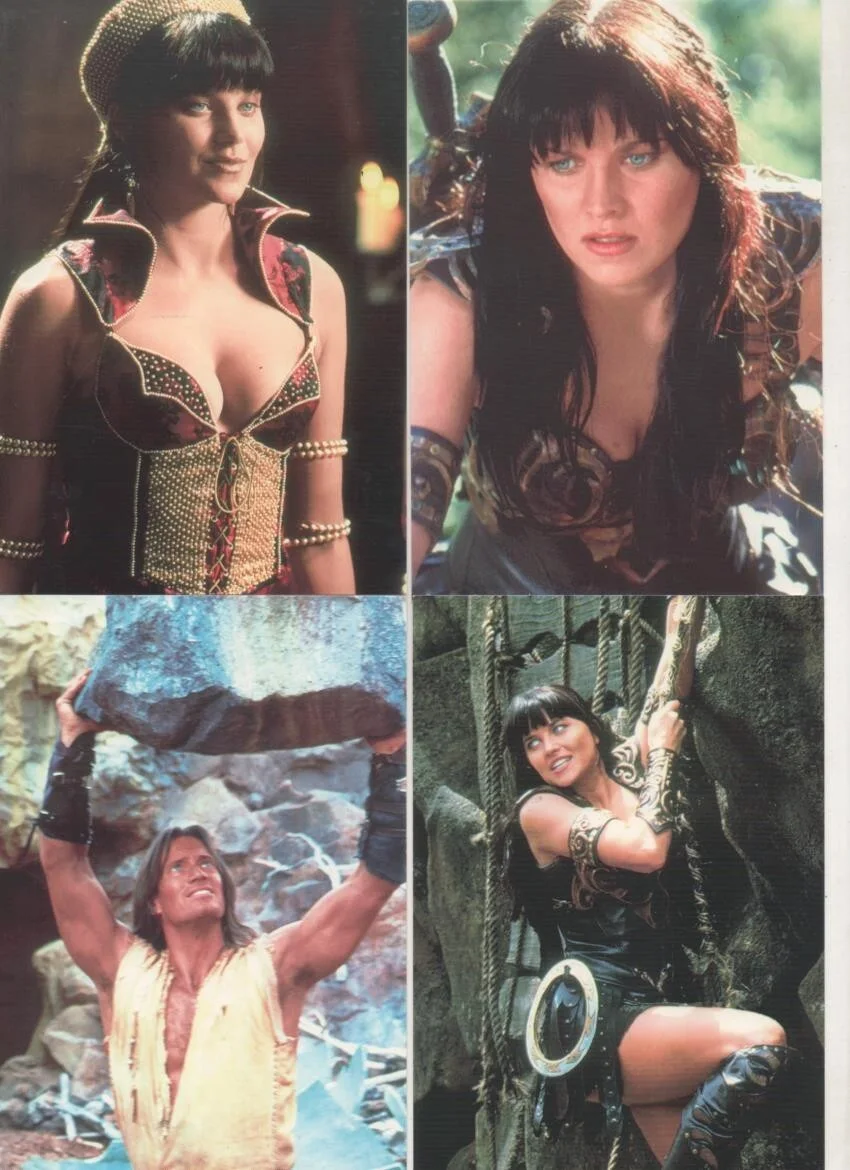 Xena Postcards x 11 (Classico USA) 1990’s NM/M Free UK postage, изображение 3