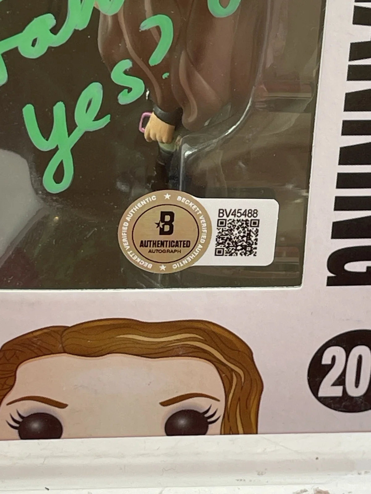 Tatiana Maslany — Orphan Black Sarah Manning Tatiana Maslany Hand Signed W/ Quote FUNKO Beckett, изображение 4