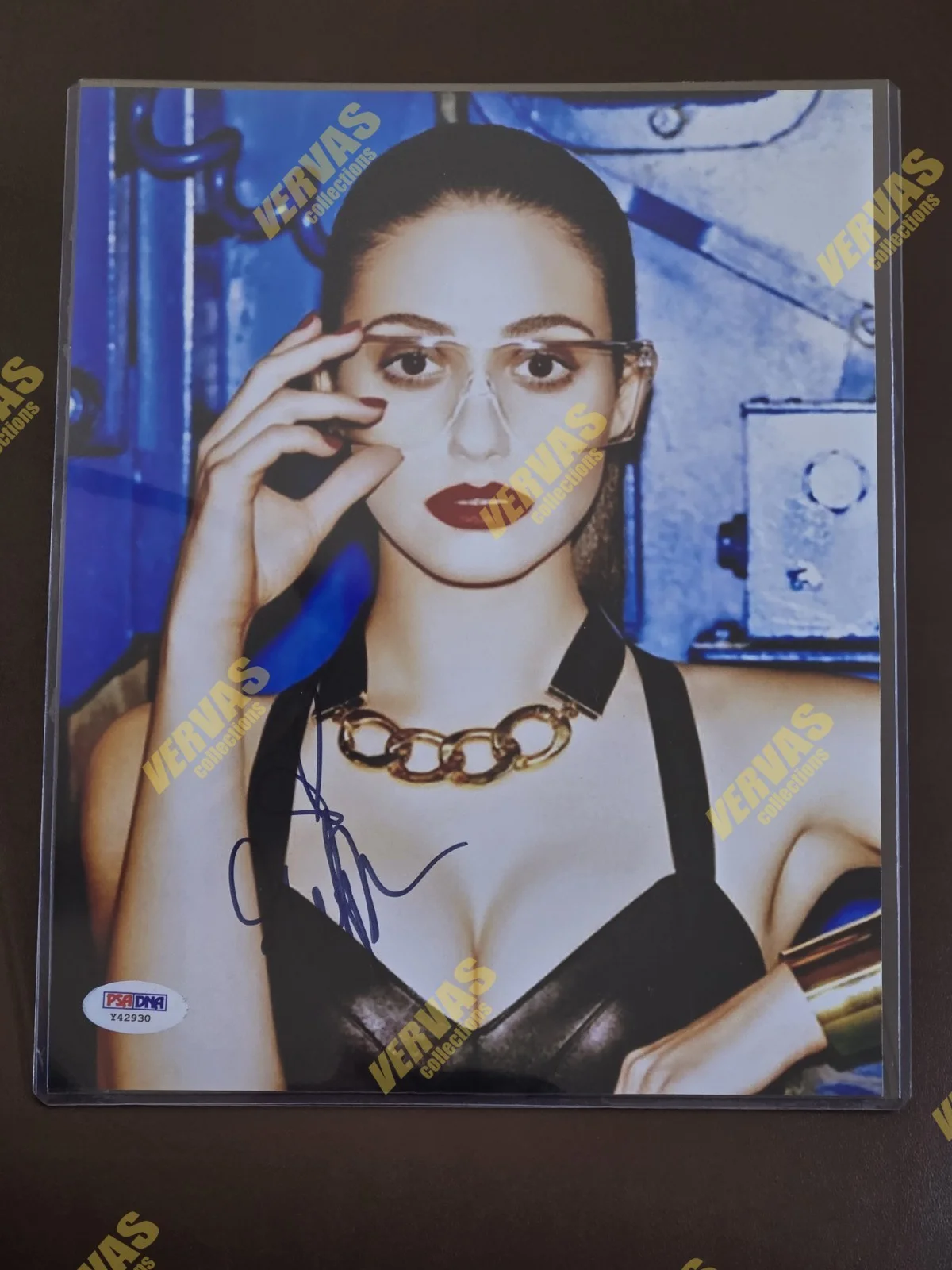 emmy rossum — Emmy Rossum Autographed Signed 8x10 Photo Certified Authentic PSA COA