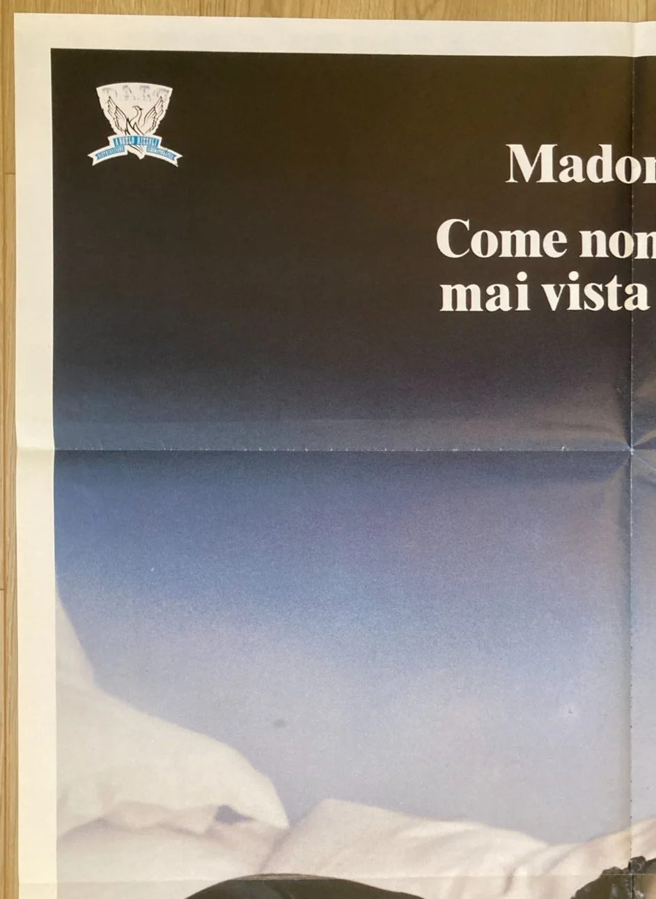 IN BED WITH MADONNA 1991 Original Cinema ITALIAN 2 Fogli Movie POSTER 39x55in, изображение 2