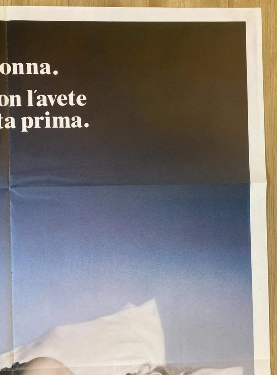 IN BED WITH MADONNA 1991 Original Cinema ITALIAN 2 Fogli Movie POSTER 39x55in, изображение 3