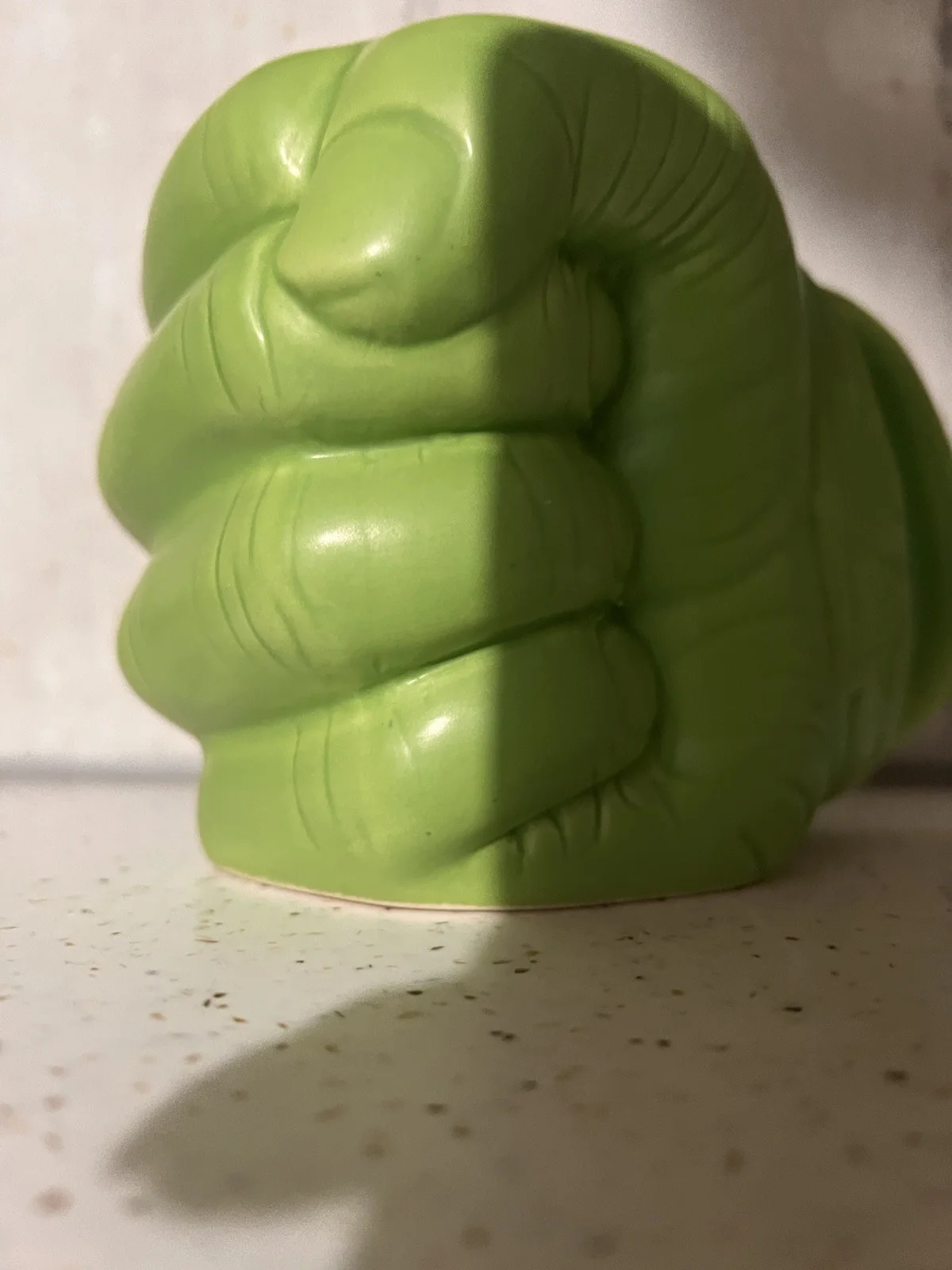 Incredible Hulk Fist 3D Ceramic Mug Marvel Paladone Avengers Cup Hand Punch VGC, изображение 3