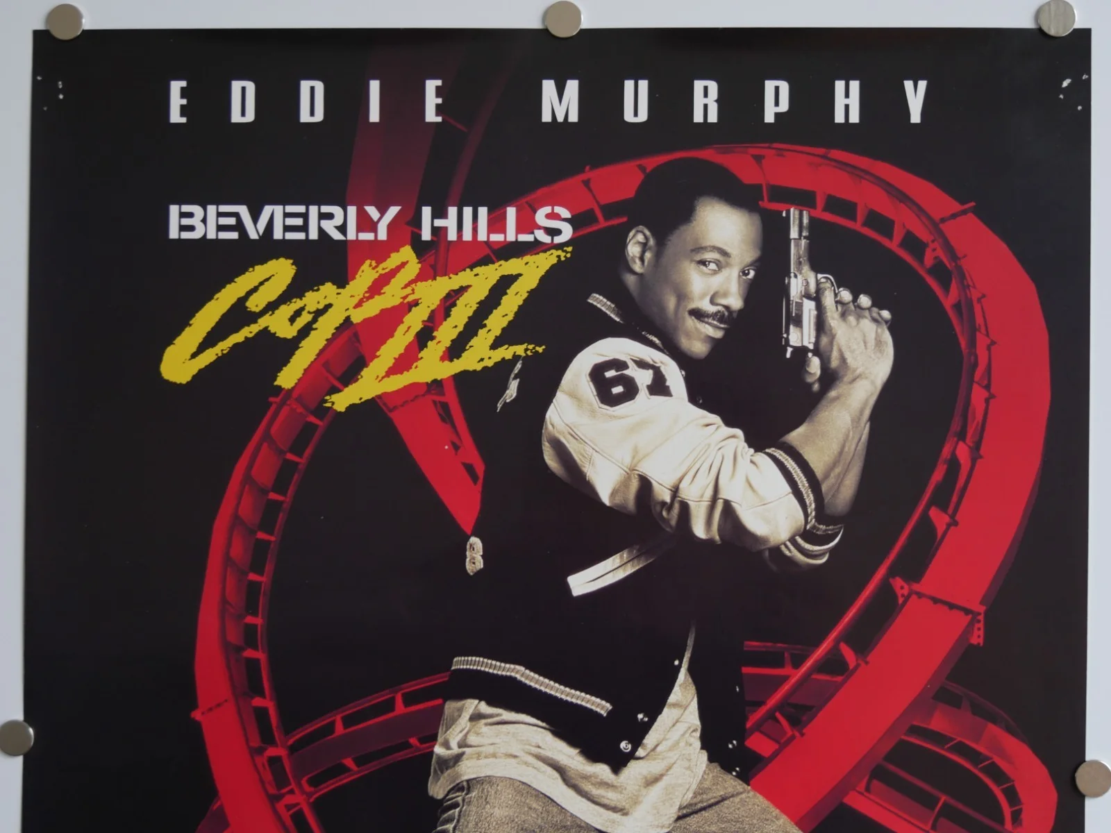 beverly hills cop 3 uk video shop film poster, изображение 2