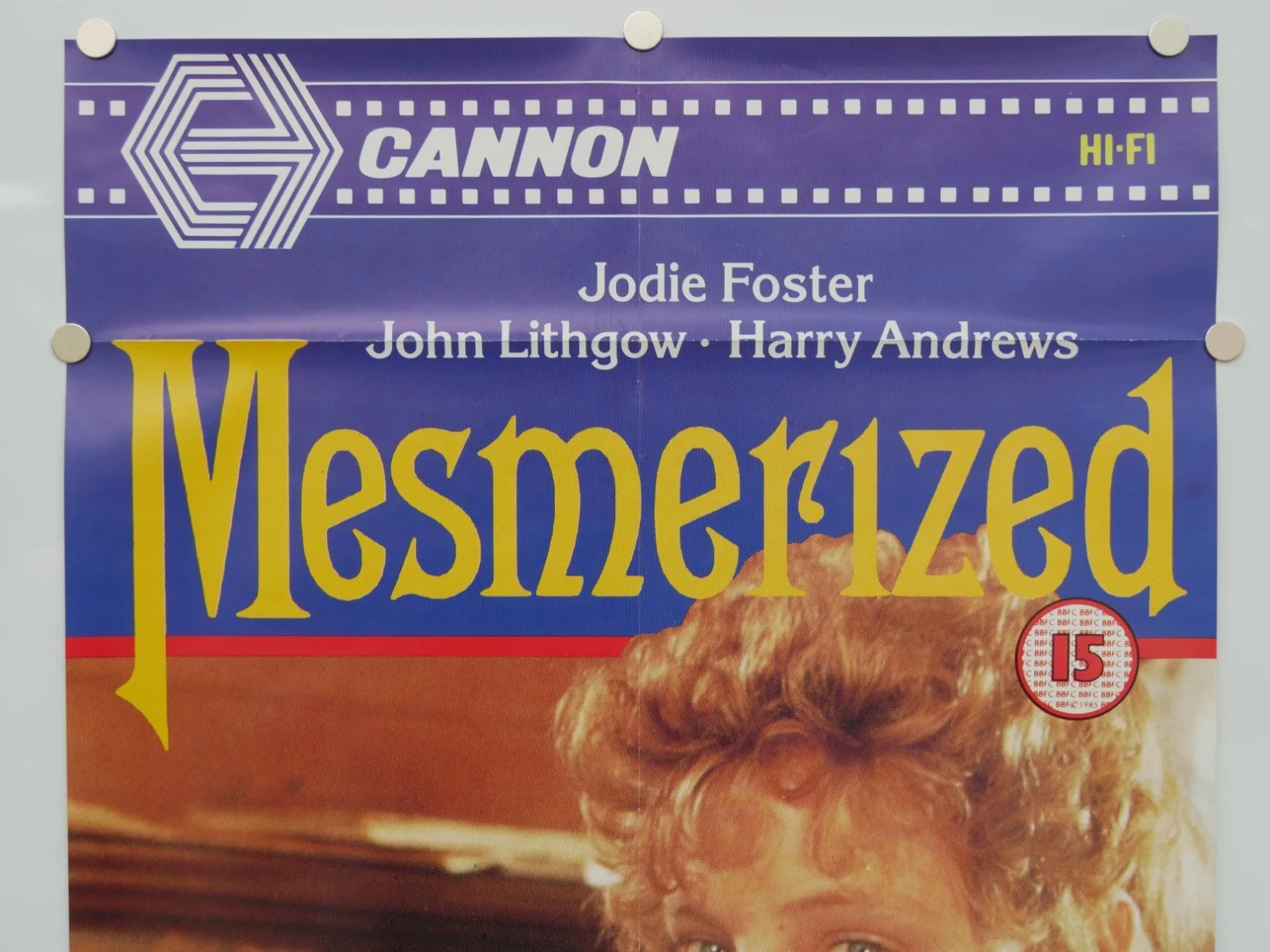 mesmerized uk video shop film poster, изображение 2