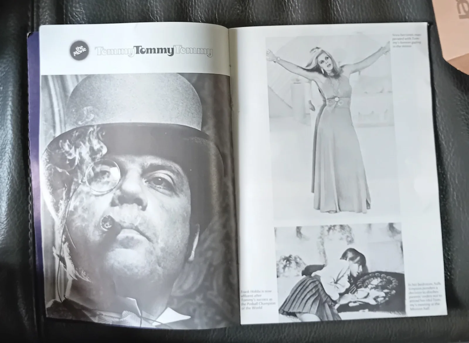 Tommy The Movie- 1975 Original British Souvenir Program. Oliver reed, elton john, изображение 4