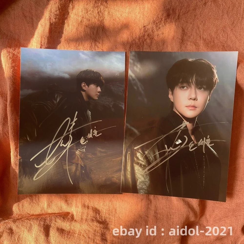 EXO Oh Se Hun Autographed Signed Photo Autographs Collectibles 5*7 K-POP 2026, изображение 2