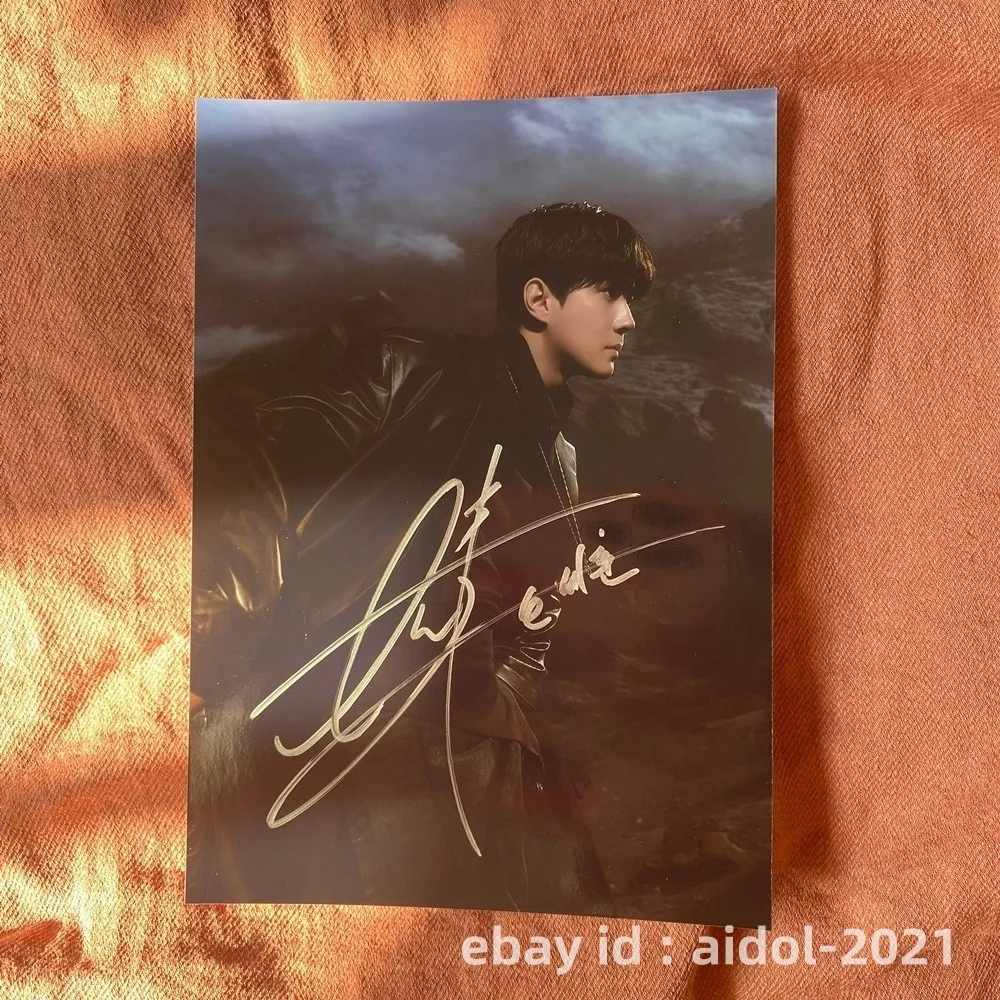 EXO Oh Se Hun Autographed Signed Photo Autographs Collectibles 5*7 K-POP 2026, изображение 3
