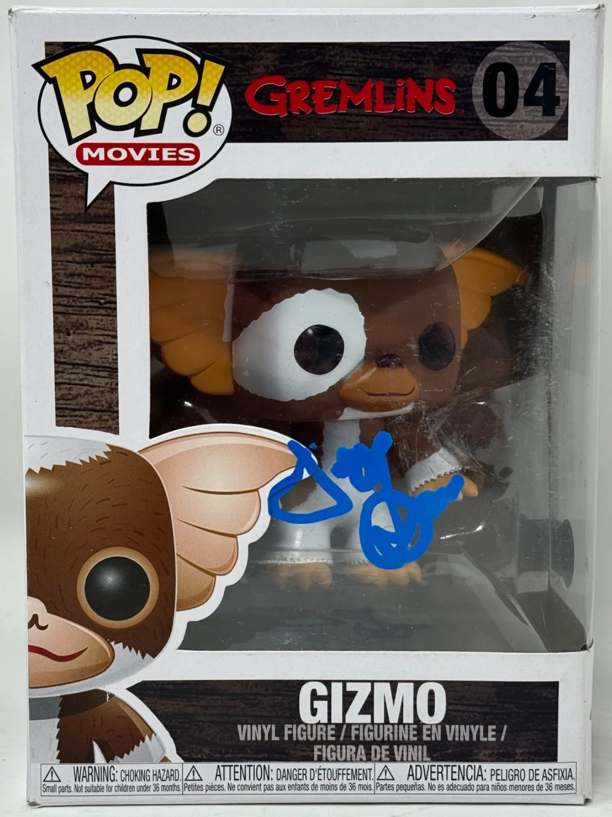 Joe Dante — Joe Dante "Gremlins" Signed Autograph Gizmo Funko Pop #04 Horror Beckett COA, изображение 2
