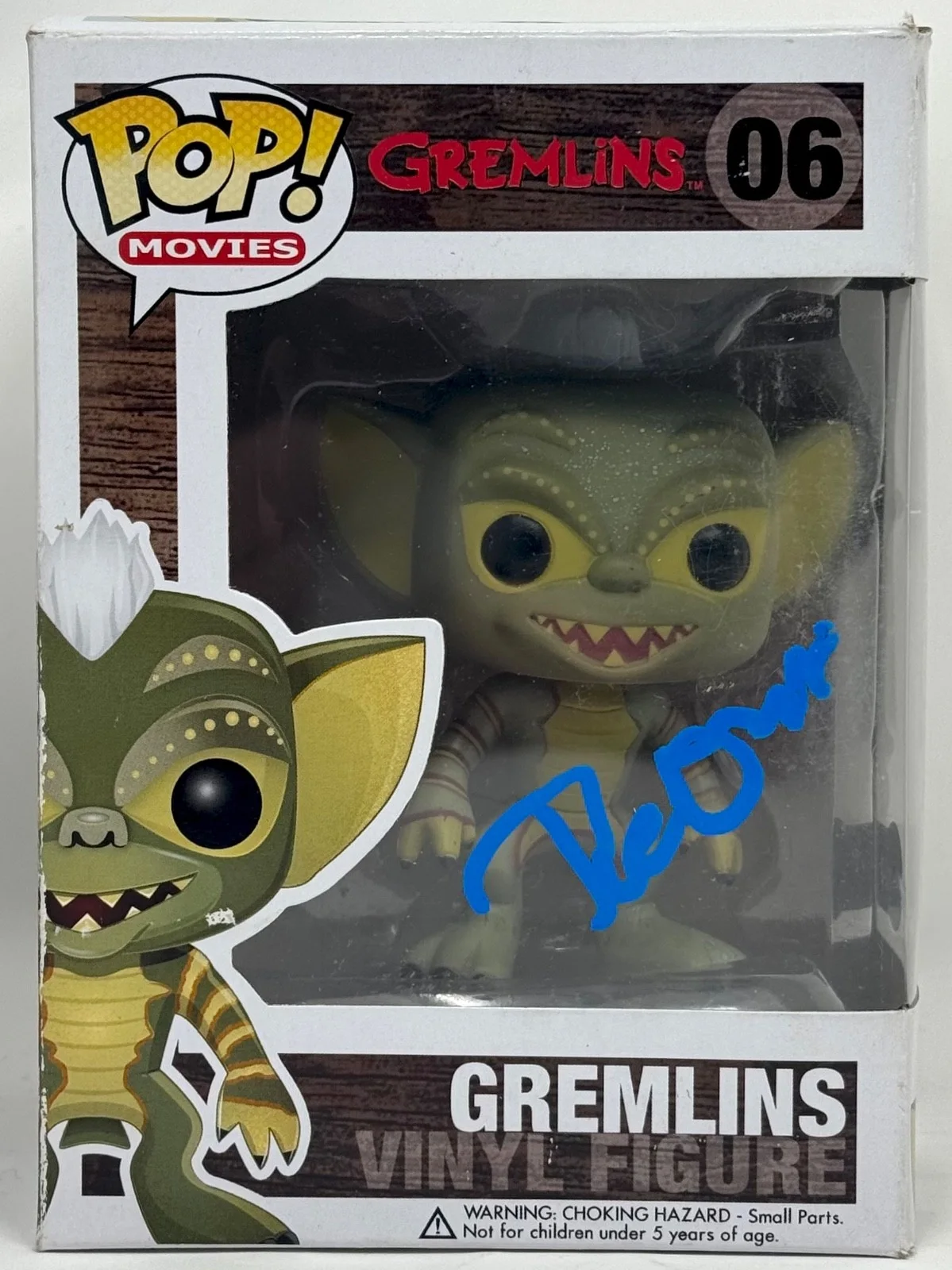 Joe Dante — Joe Dante "Gremlins" Signed Autograph Gremlins Funko Pop #06 Horror Beckett COA, изображение 2
