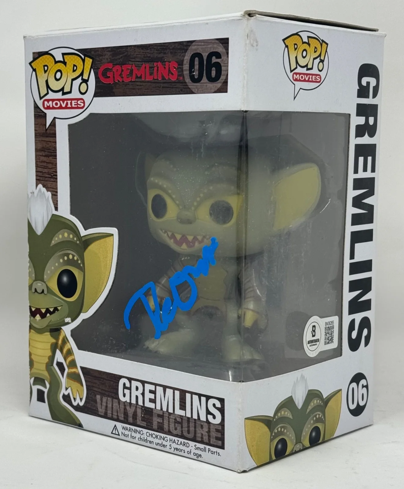 Joe Dante — Joe Dante "Gremlins" Signed Autograph Gremlins Funko Pop #06 Horror Beckett COA, изображение 3