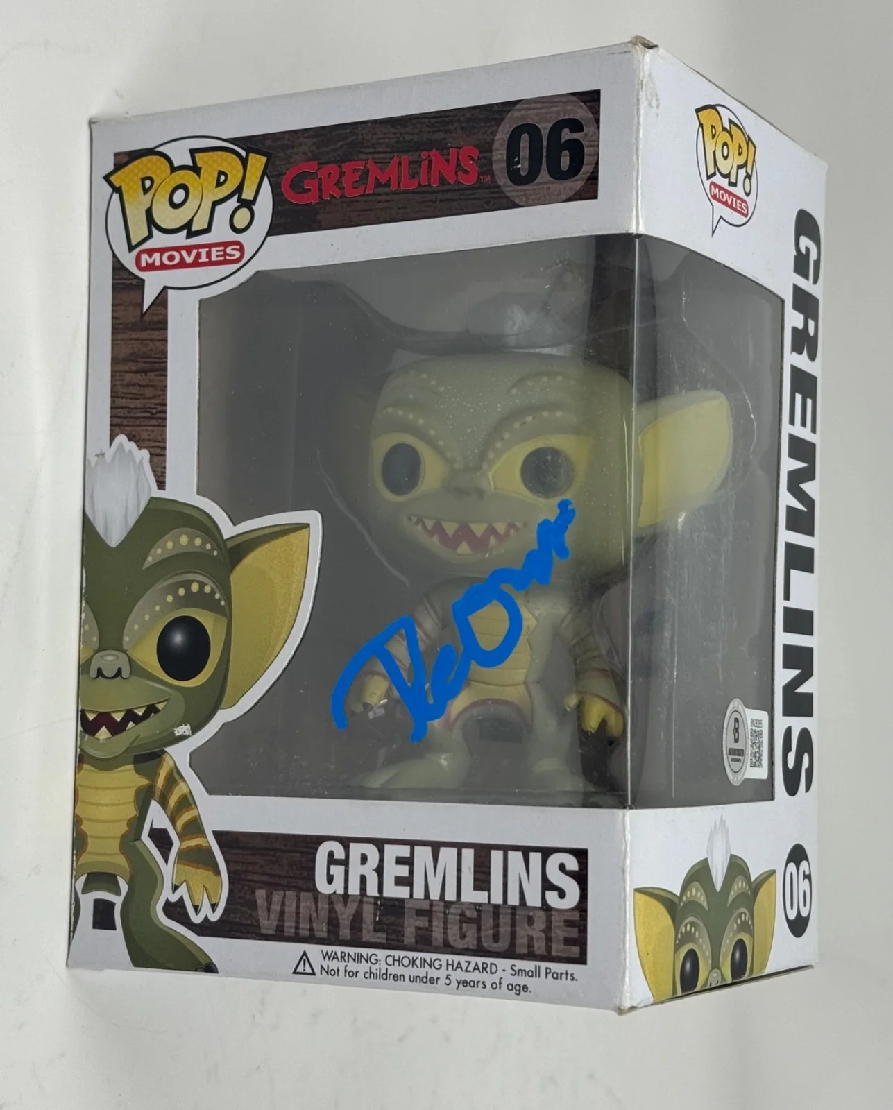 Joe Dante — Joe Dante "Gremlins" Signed Autograph Gremlins Funko Pop #06 Horror Beckett COA, изображение 4