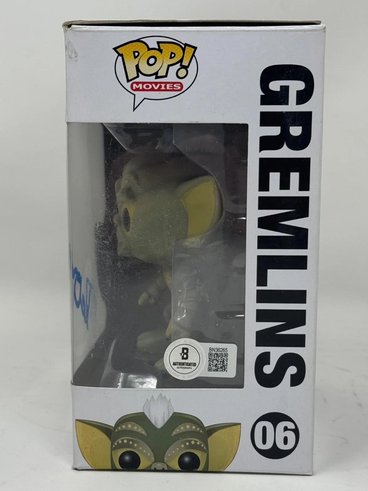 Joe Dante — Joe Dante "Gremlins" Signed Autograph Gremlins Funko Pop #06 Horror Beckett COA, изображение 5