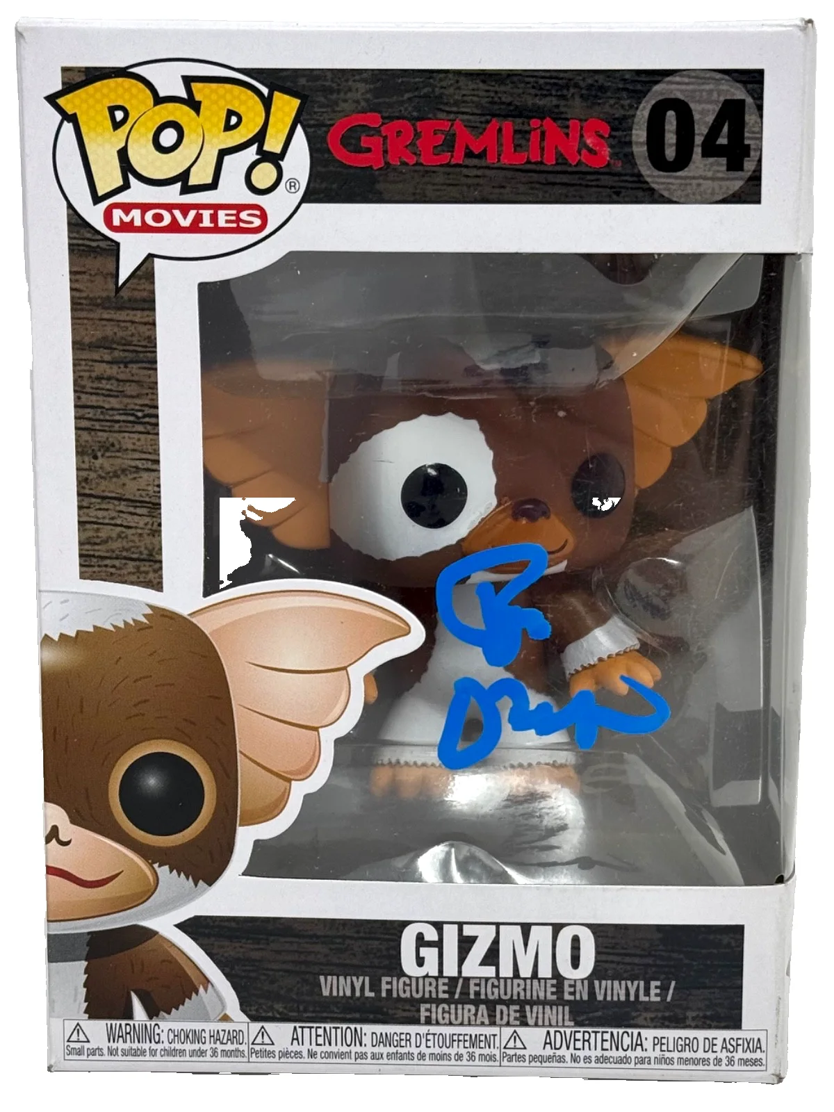 Joe Dante — Joe Dante "Gremlins" Signed Autograph Gizmo Funko Pop #04 Horror Beckett COA