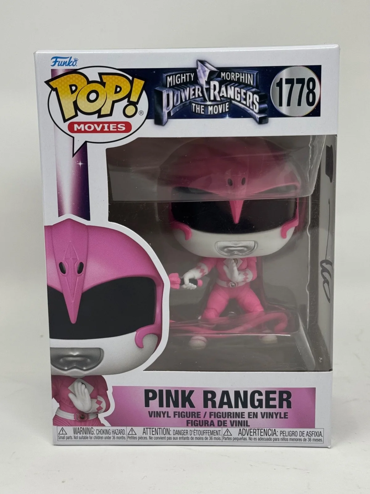 Amy Jo Johnson — Amy Jo Johnson Signed Pink Ranger Funko Pop Mighty Morphin Power Rangers BAS COA, изображение 4