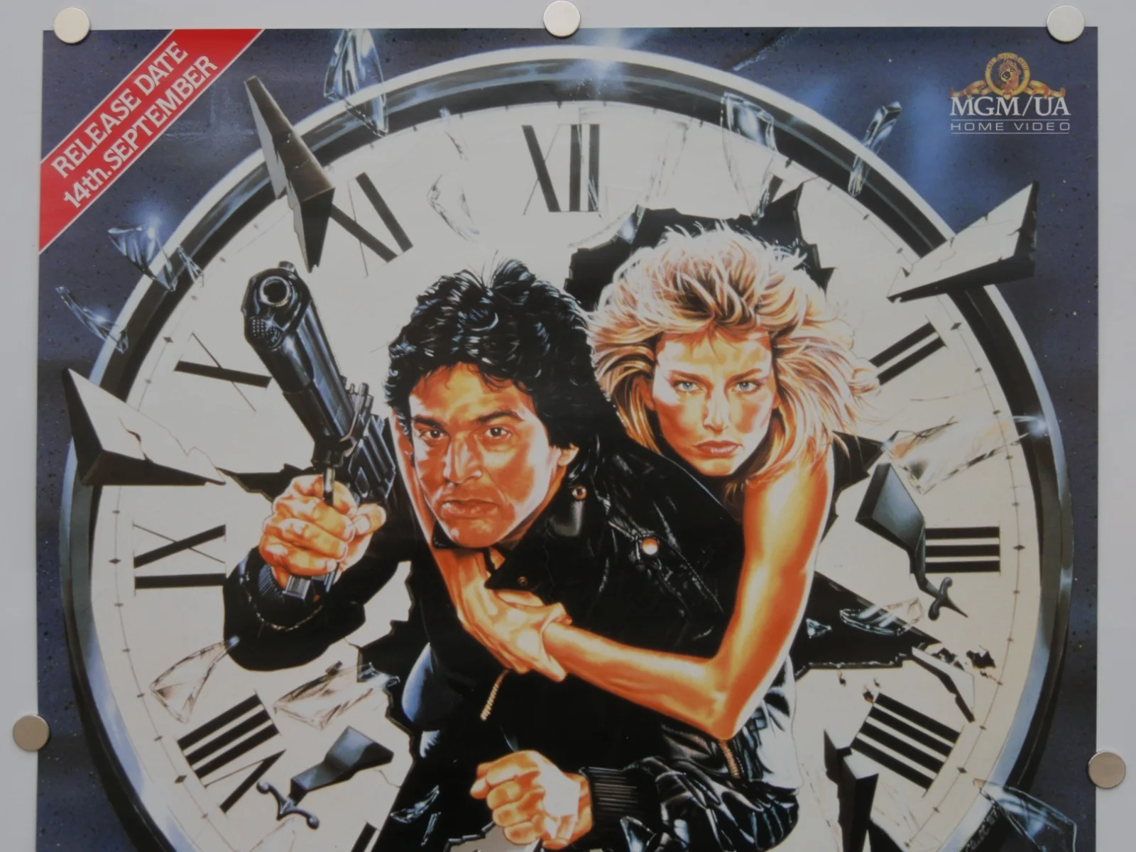 hour of the assassin uk video shop film poster, изображение 2