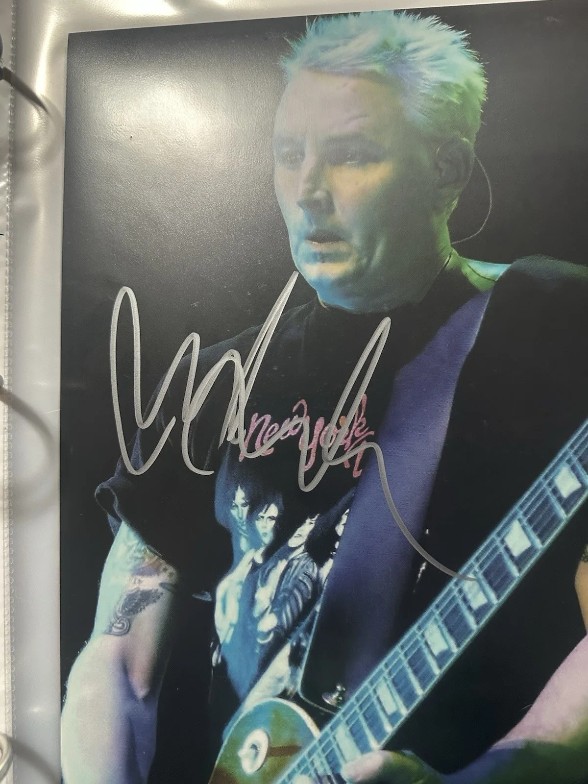 Mike McCready pearl jam autographed 8x10 photo w/ COA, image 2