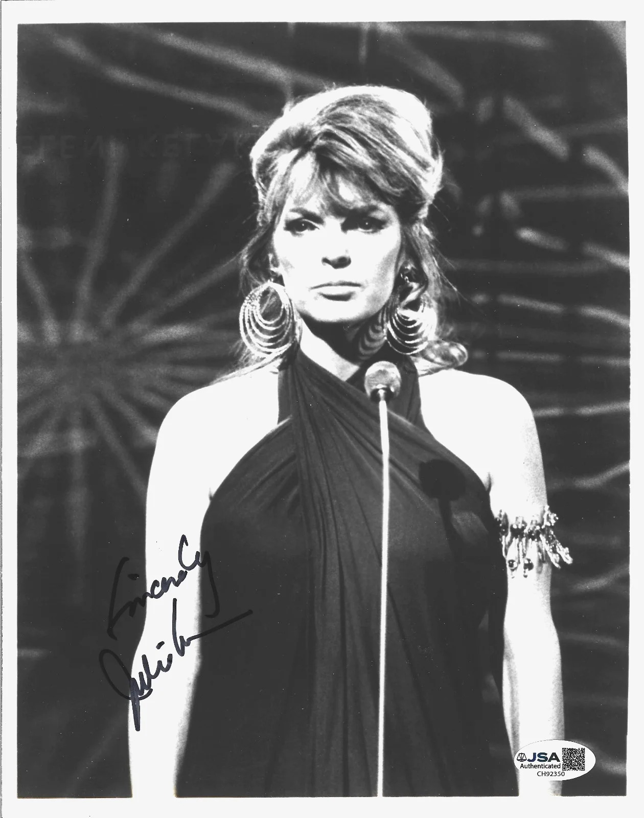 Julie London — Julie London REAL hand SIGNED Official Promo Photo JSA COA Autographed