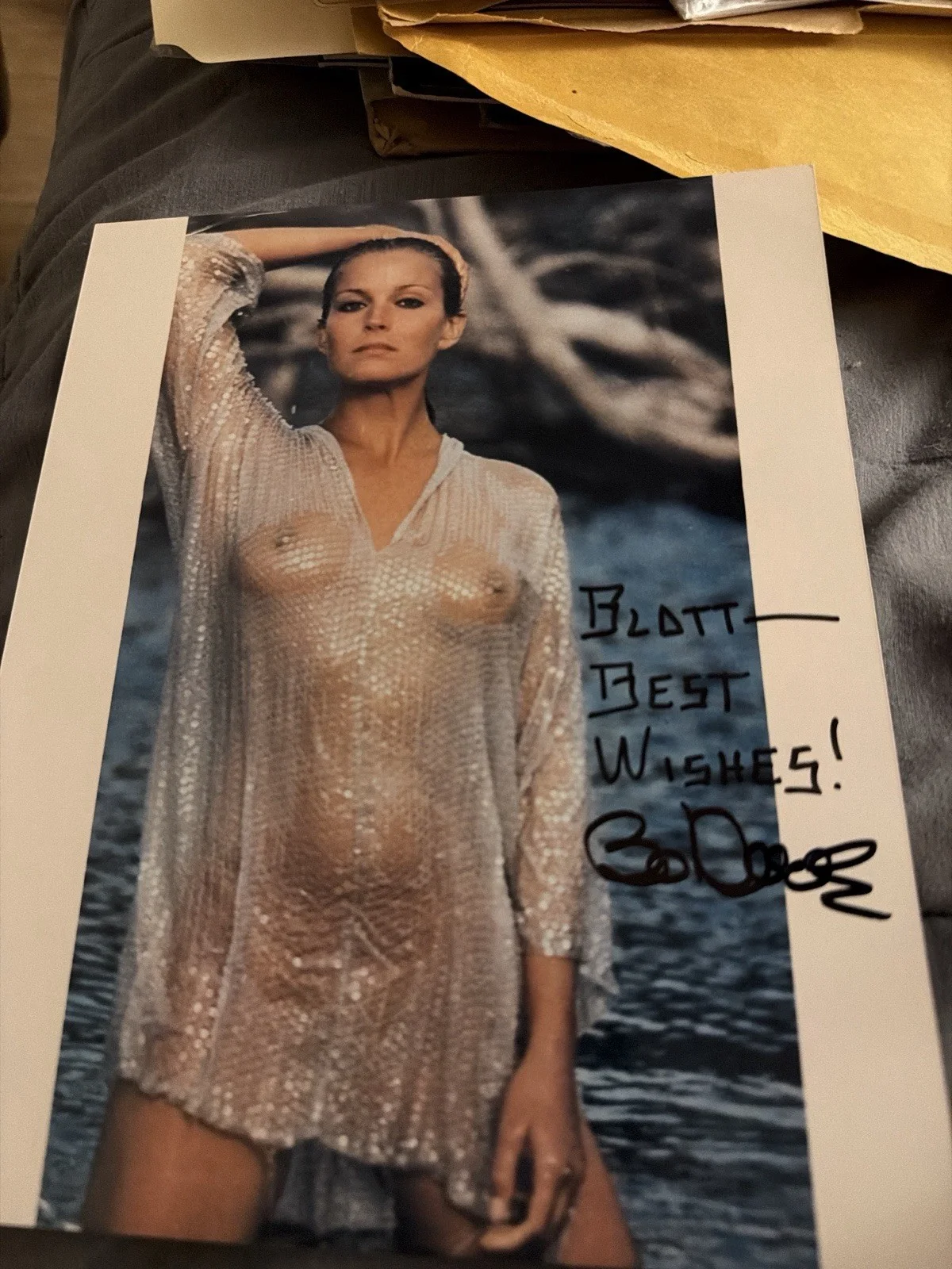 Bo Derek Signed Photo & Magazine Page Collection + Original Letters CLICK PHOTOS, изображение 2