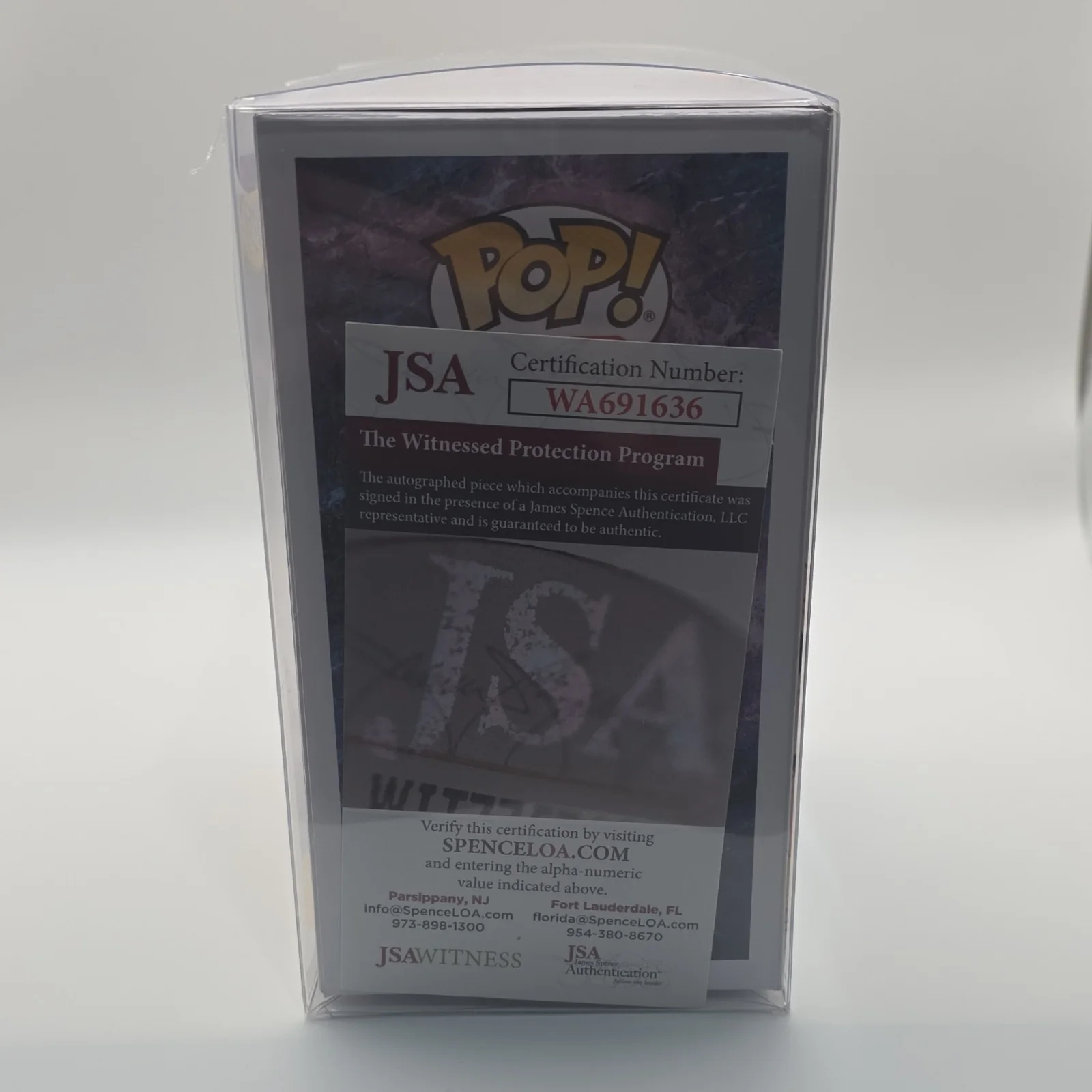 Baby Sinclair — Funko Pop Dinosaurs Baby Sinclair #961 Signed Kevin Clash JSA Authenticated, image 4