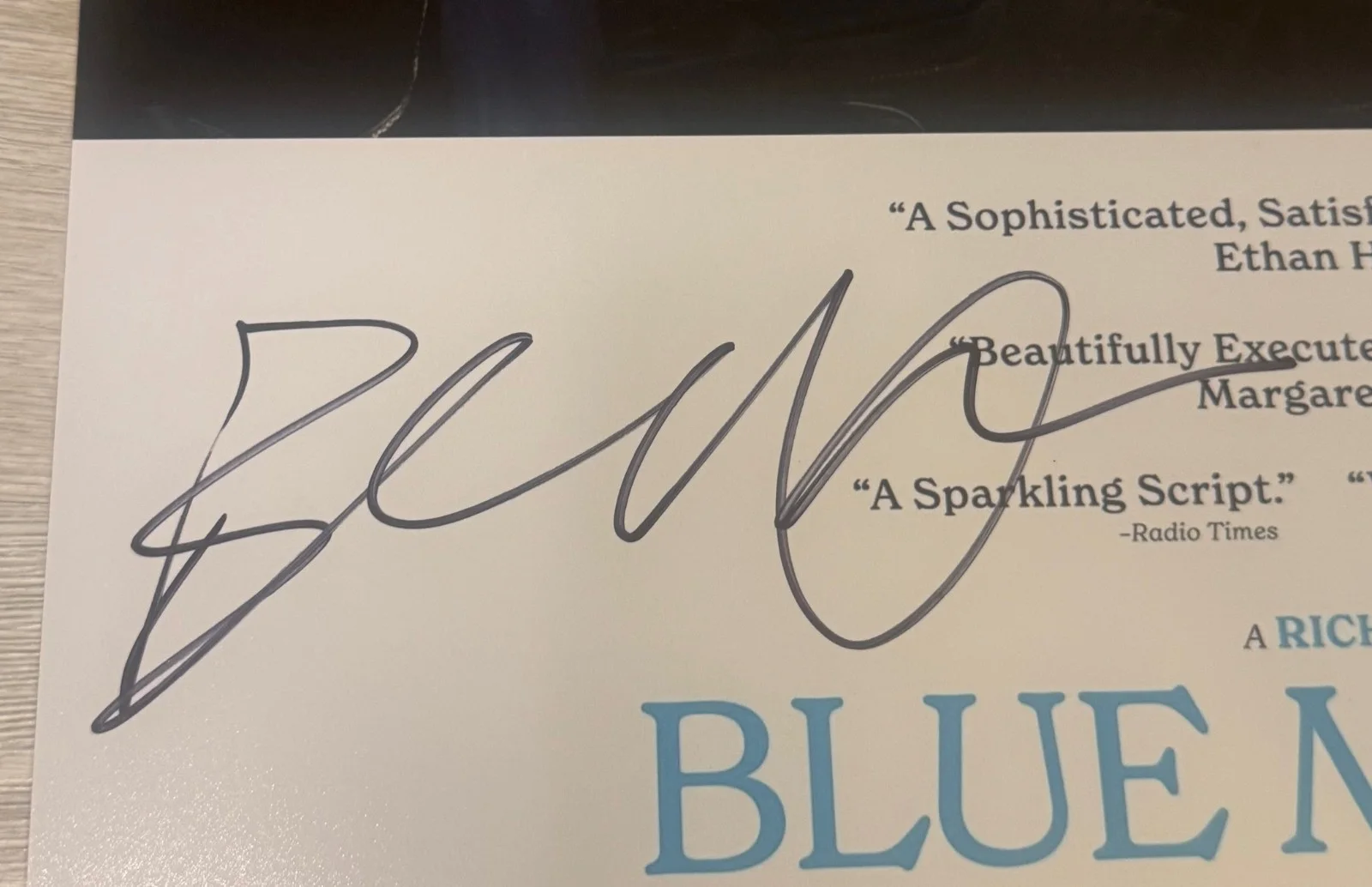 ETHAN HAWKE Autographed 11x17 Photo SIGNED AUTO JSA COA Blue Moon, image 2
