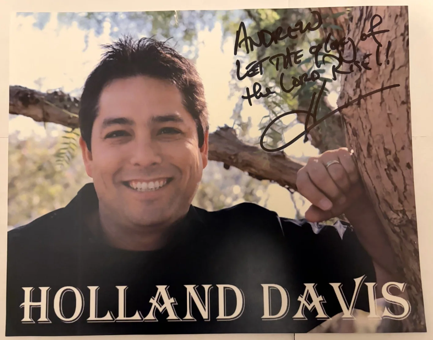 Holland Davis Worship Signed Autographed 3 Photo Lot Healing Word I Will Stand, изображение 2
