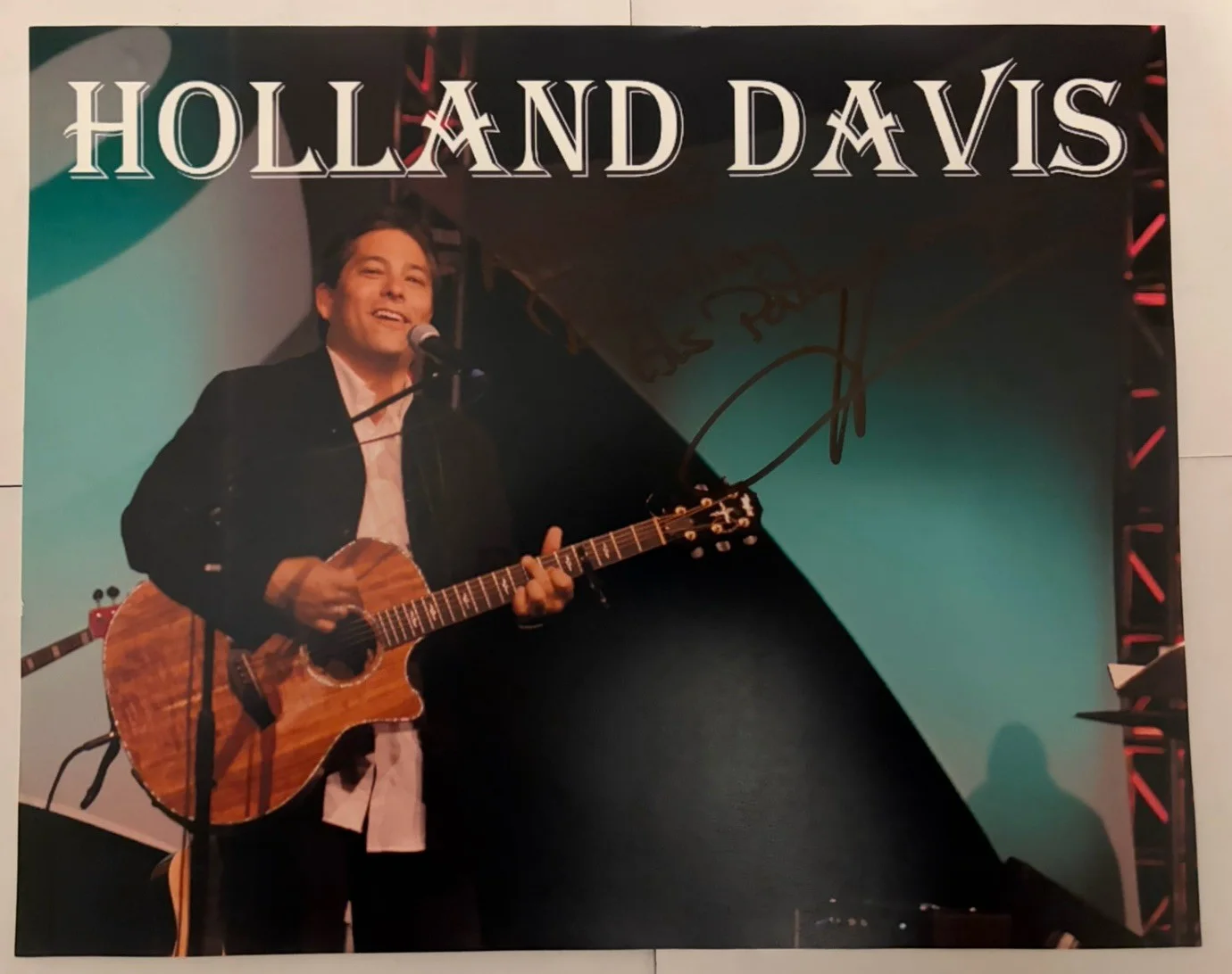 Holland Davis Worship Signed Autographed 3 Photo Lot Healing Word I Will Stand, изображение 4