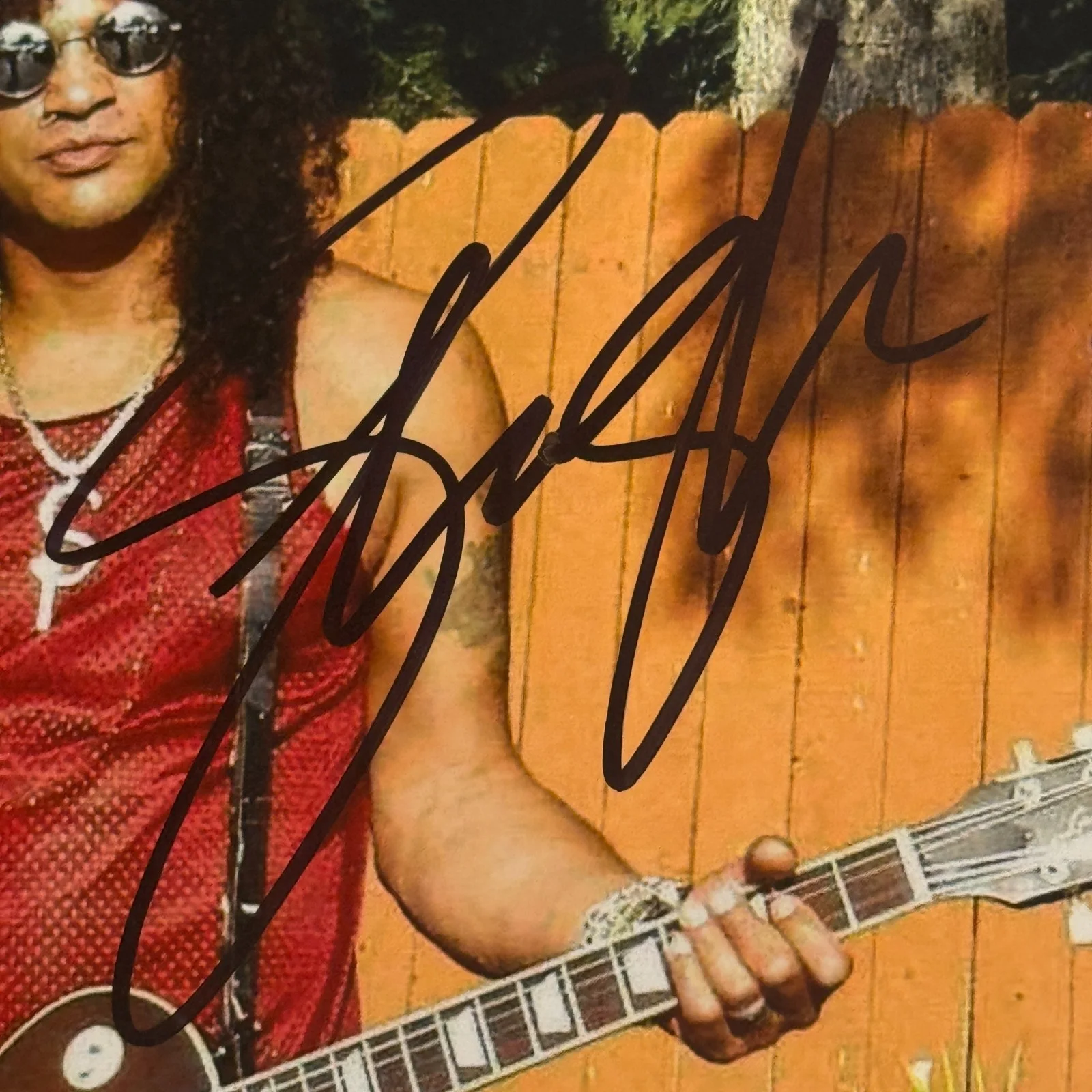 SLASH SIGNED AUTOGRAPHED 8x10 PHOTOGRAPH AUTO PHOTO GUNS N ROSES VELVET REVOLVER, изображение 3