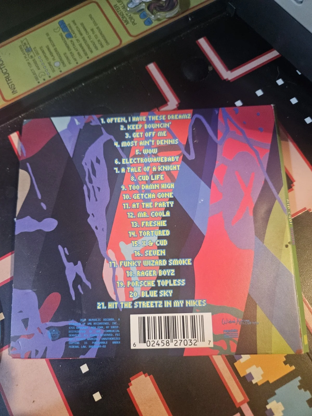 Kid Cudi Signed Autographed CD Insano, image 2