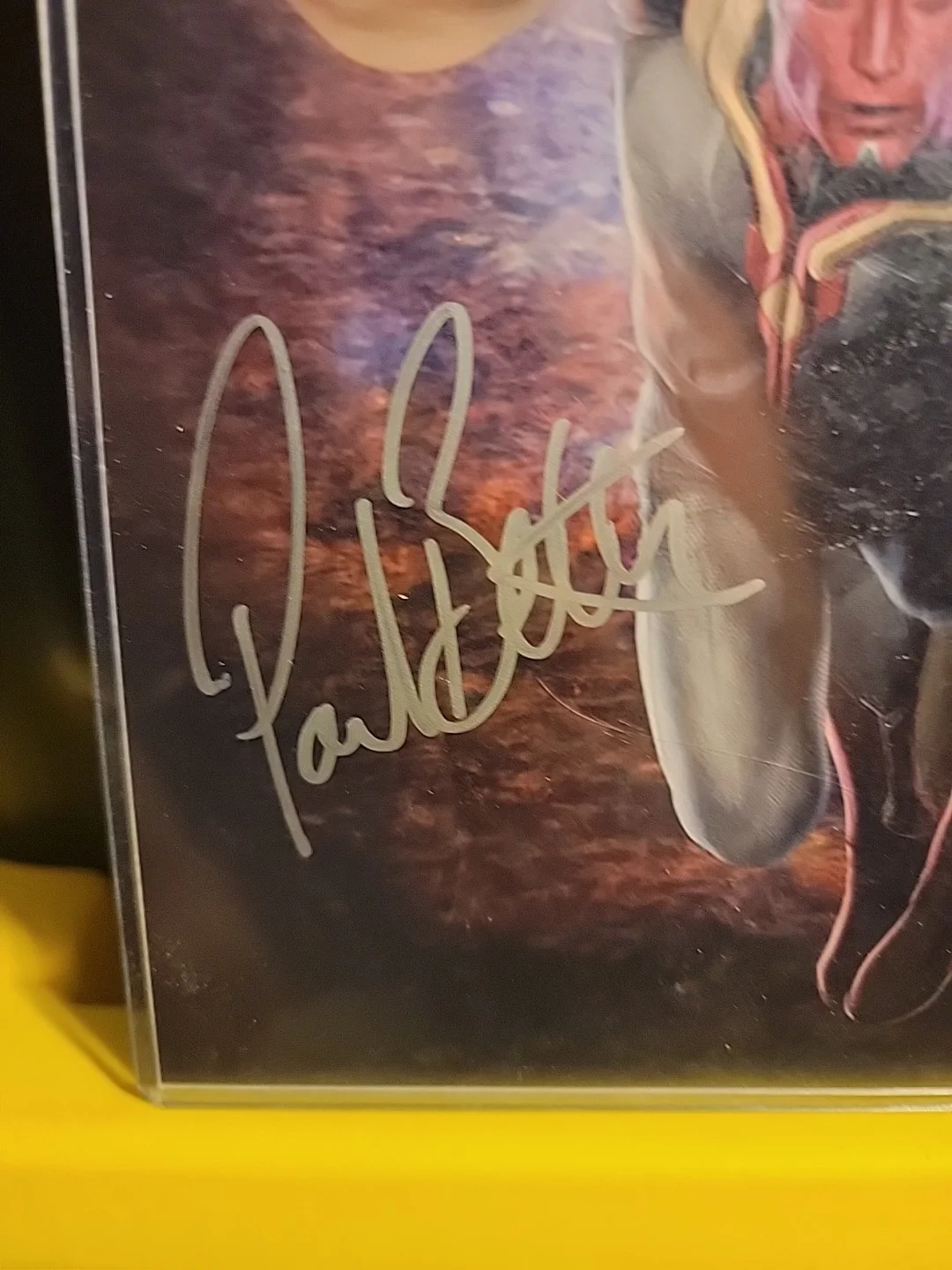 Paul Bettany Signed Autographed 8x10 Vision Photo, image 2