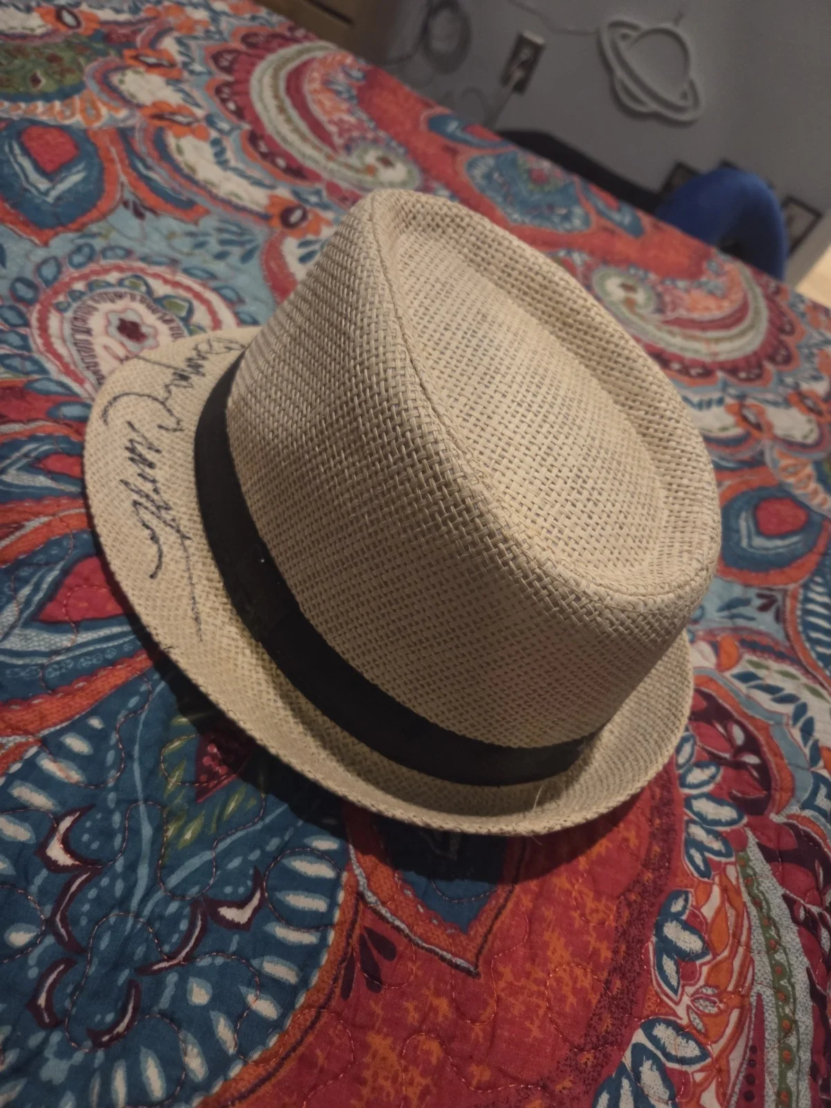 Bryan Cranston — Bryan Cranston Breaking Bad Signed Dos Hombres Mezcal Fedora Hat Authentic, image 5