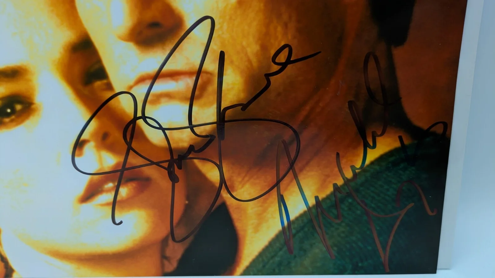 Michael Douglas Sharon Stone — Michael Douglas Sharon Stone 8x10 Autograph Signed Photo Basic Instinct, image 2