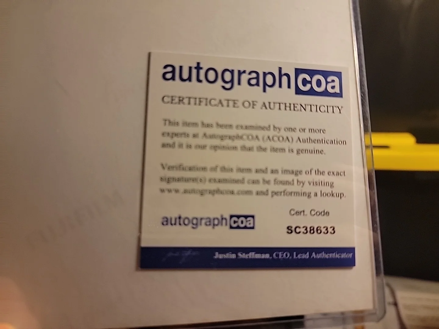 Saoirse Ronan — Saoirse Ronan signed photo 8x10 proof ACOA autographed Brooklyn, изображение 3
