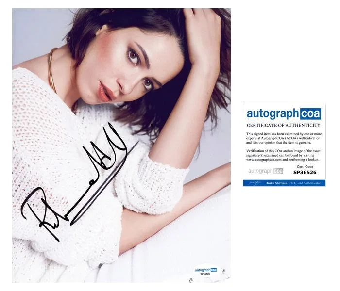 Rebecca Hall — Rebecca Hall "Godzilla x Kong" AUTOGRAPH Signed Autographed 8x10 Photo B ACOA