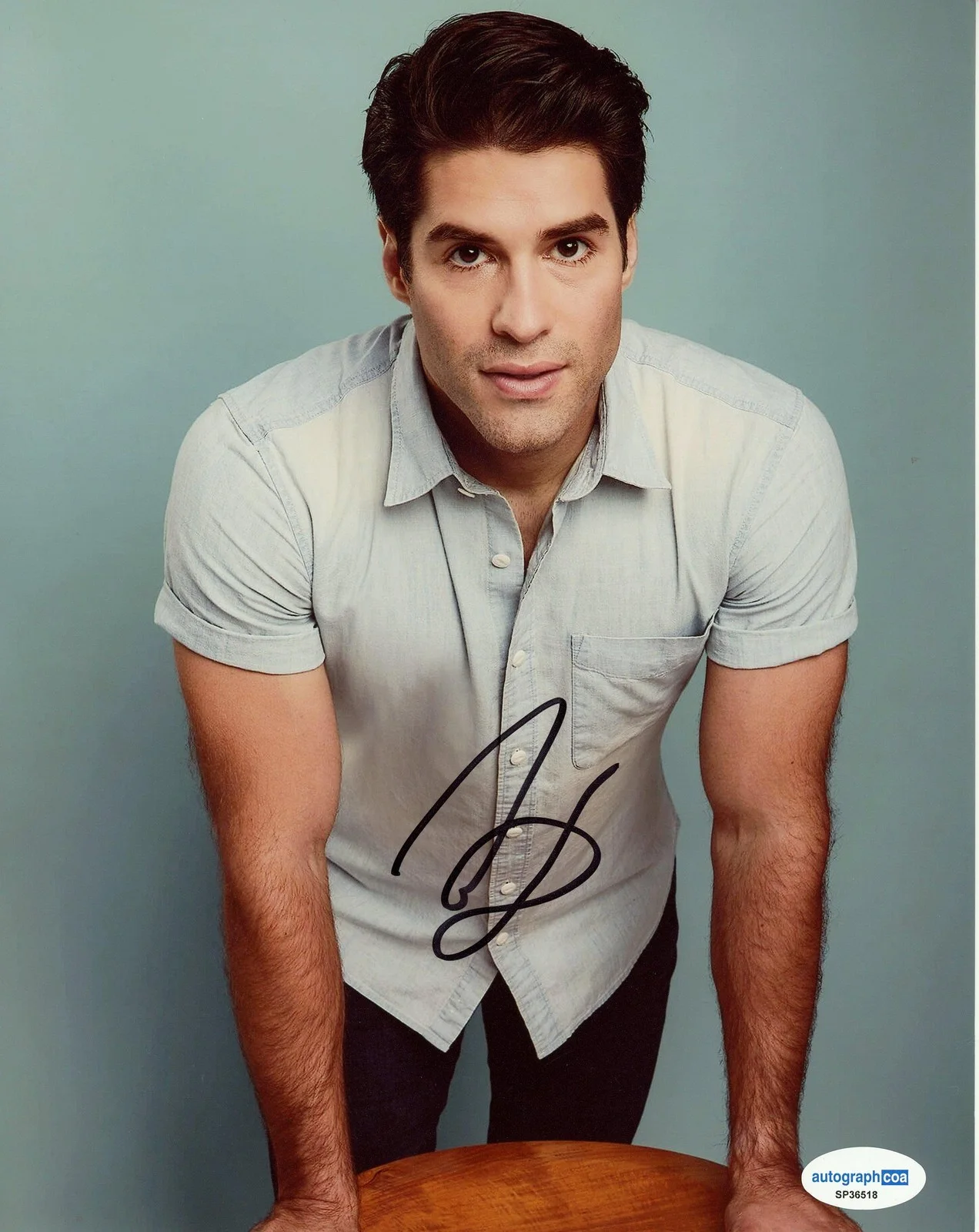 Asher Grodman — Asher Grodman "Ghosts" AUTOGRAPH Signed Autographed 8x10 Photo ACOA, изображение 2