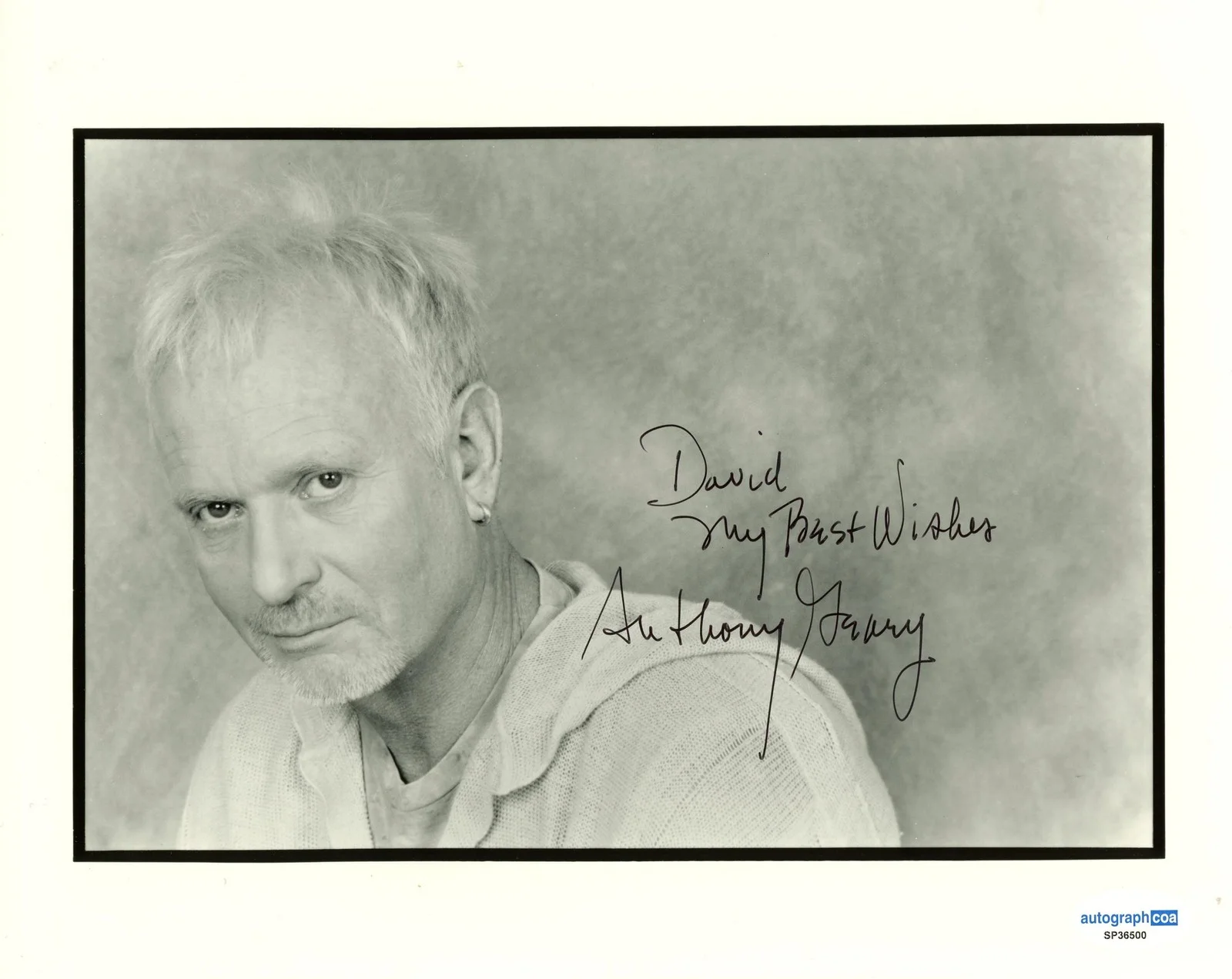 Anthony Geary — Anthony Geary "General Hospital" AUTOGRAPH Signed 8x10 Photo 'To David' ACOA, image 2