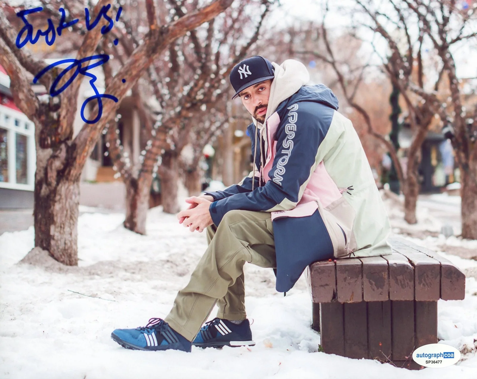 Ronnie Fieg — Ronnie Fieg AUTOGRAPH Signed KITH Fashion Designer CEO 8x10 Photo B ACOA, изображение 2