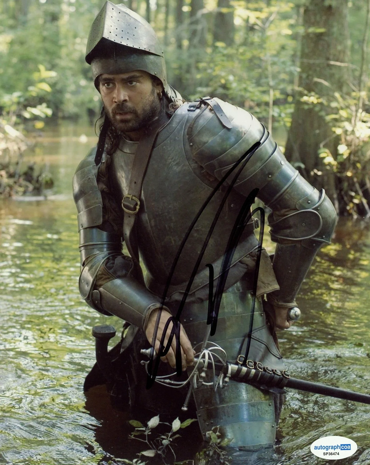 Colin Farrell — Colin Farrell "The New World" AUTOGRAPH Signed 'John Smith' 8x10 Photo ACOA, image 2