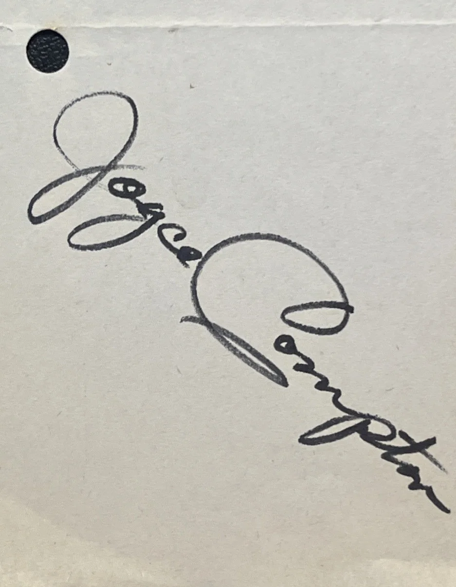 Balalaika (1939) Original Script Page Signed by Joyce Compton – MGM, image 2