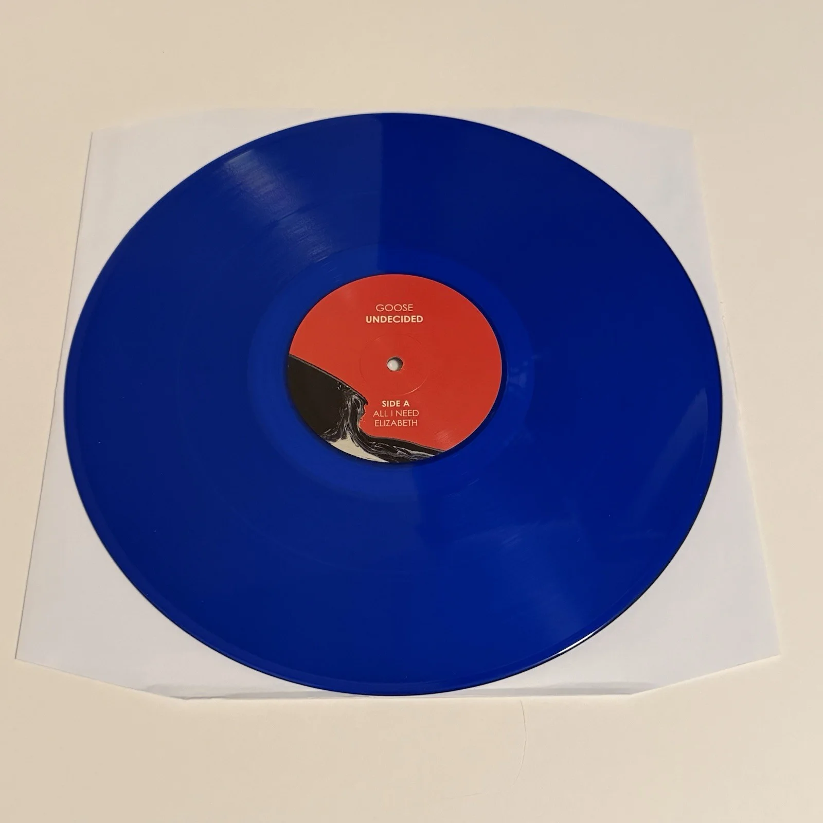 GOOSE BAND SIGNED UNDECIDED VINYL RECORD 5 MEMBERS NUMBERED 409/2000 JSA COA, image 2