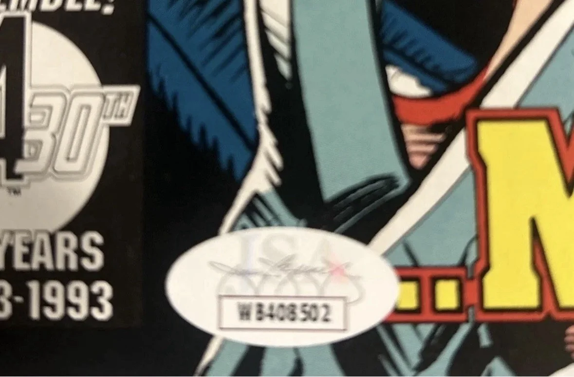 William Shatner — William Shatner Signed Autographed Tek World Comic Book W/ COA JSA Star Trek, image 3