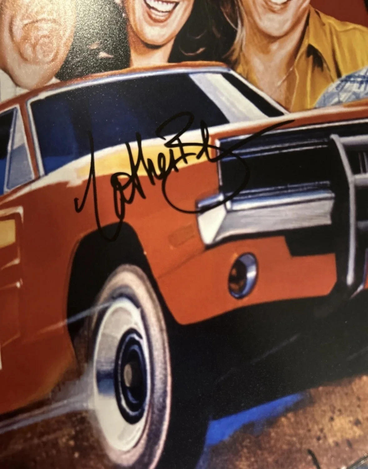 Catherine Bach John Schneider Tom Wopat — DUKES OF HAZZARD SIGNED 11x17 Photo Catherine Bach Wopat Schneider W/COA JSA, изображение 4