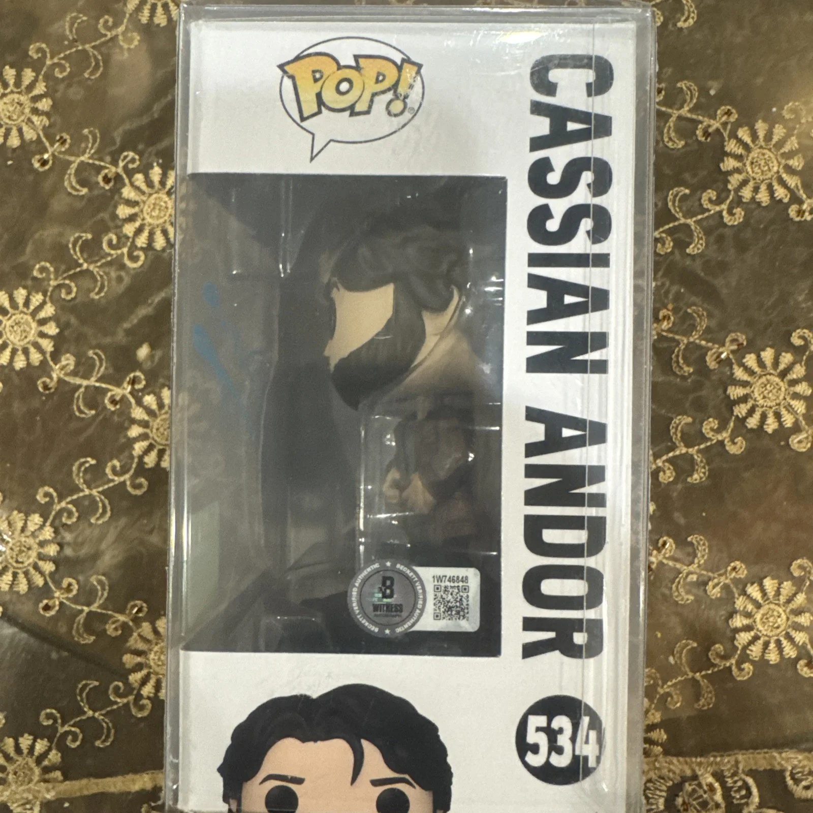 Diego Luna — Diego Luna Signed Cassian Andor Funko Pop! #534 Star Wars - BAS Beckett, image 2