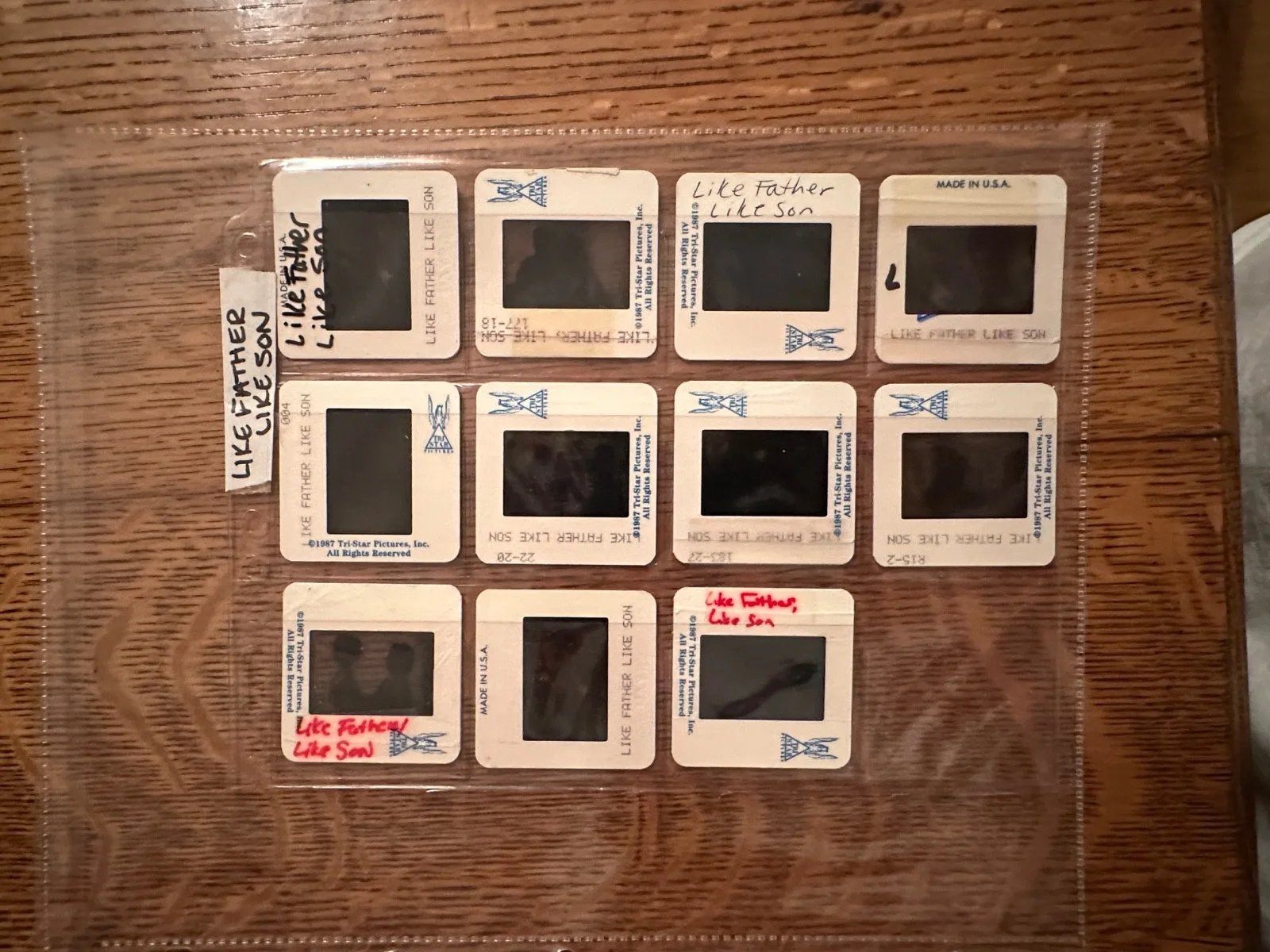 Dudley Moore & Kirk Cameron Lot of Memorabilia~ Press Kit, Slides, Lobby Cards, изображение 2