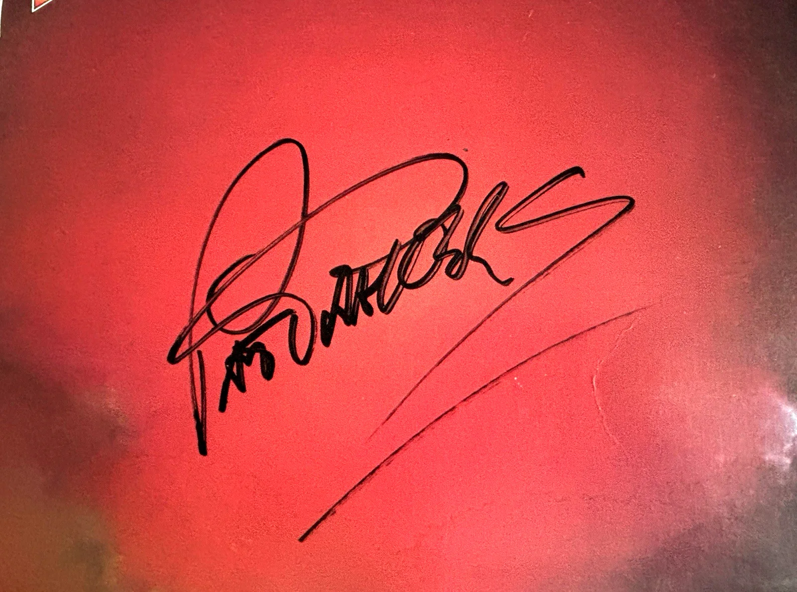 PAT TRAVERS Signed CRASH AND BURN Vinyl LP RECORD Album PSA DNA COA, image 3