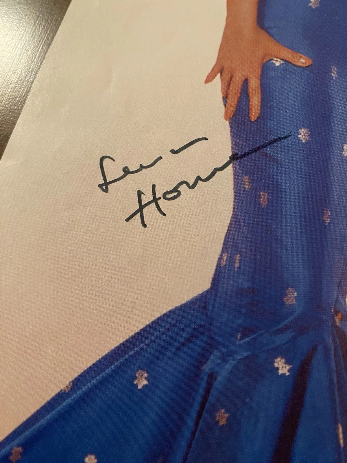 Lena Horne — Lena Horne Signed Autographed Photo With Info About Her Career VERY NICE, image 3
