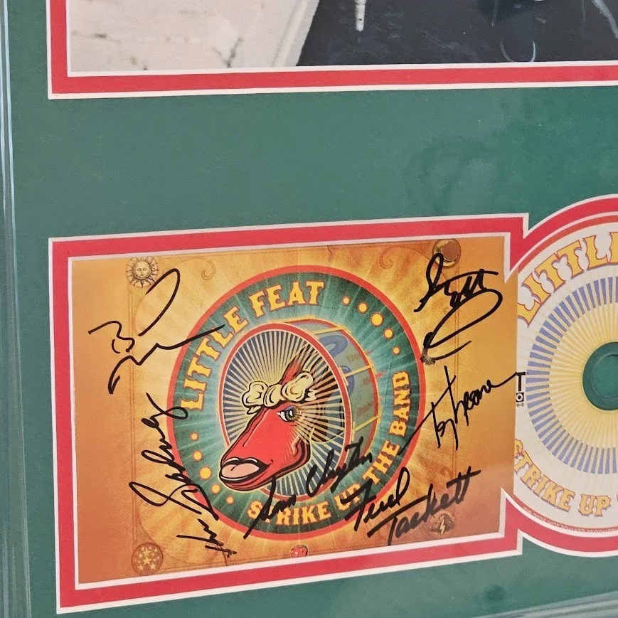 Little Feat signed Autographed Strike up the Band CD JSA COA, image 2