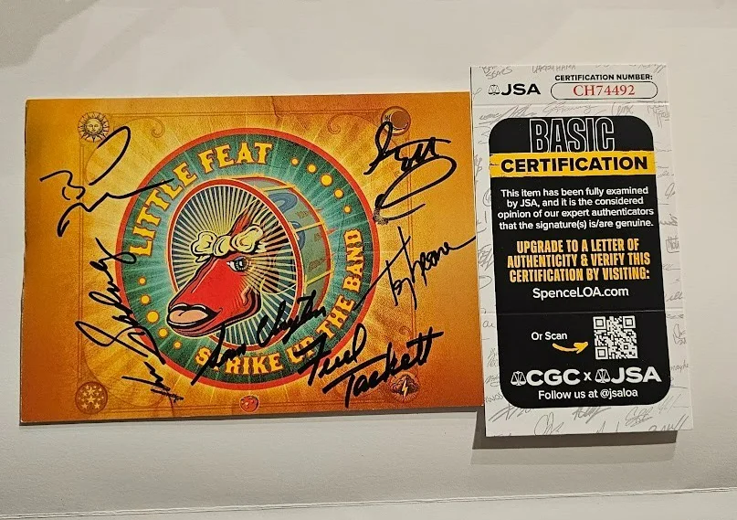 Little Feat signed Autographed Strike up the Band CD JSA COA, image 3